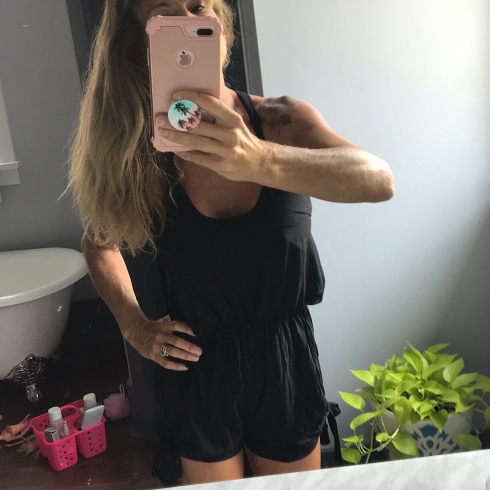 Black romper cute